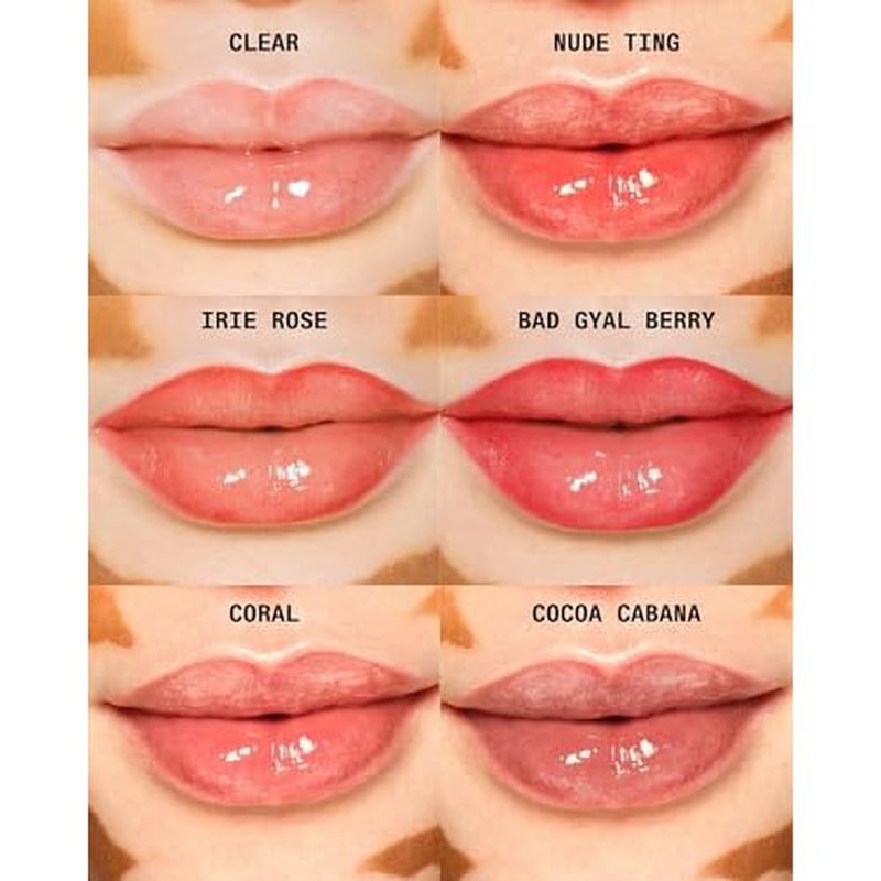 Cay Skin Isle Lip Balm SPF 30 ? High Shine, Hydrating + Sheer Lip Gloss in Vanilla Brown Sugar Flavor ? Formulated with Natural Ingredients for All Skin Tones ? Clear, 0.35 oz