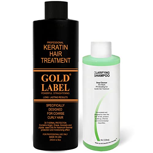 Keratin Blowout Treatment Cream for Coarse Curly Hair - 240ml