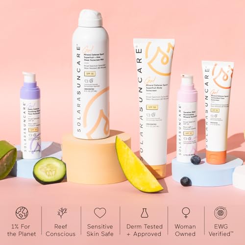 Solara Suncare Go! Daily Defense Mineral Sunscreen SPF 30 1.7 fl oz