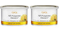 Gigi All Purpose Honee Wax 8 oz Pack of 2 - Hair Removal Wax for Smooth Skin