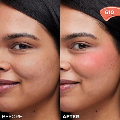 L'Oreal Paris True Match Lumi Le Liquid Blush, Intense Lightweight Blush Formula With Liquid Pigments, Dewy Rich Coral, 0.33 Fl Oz