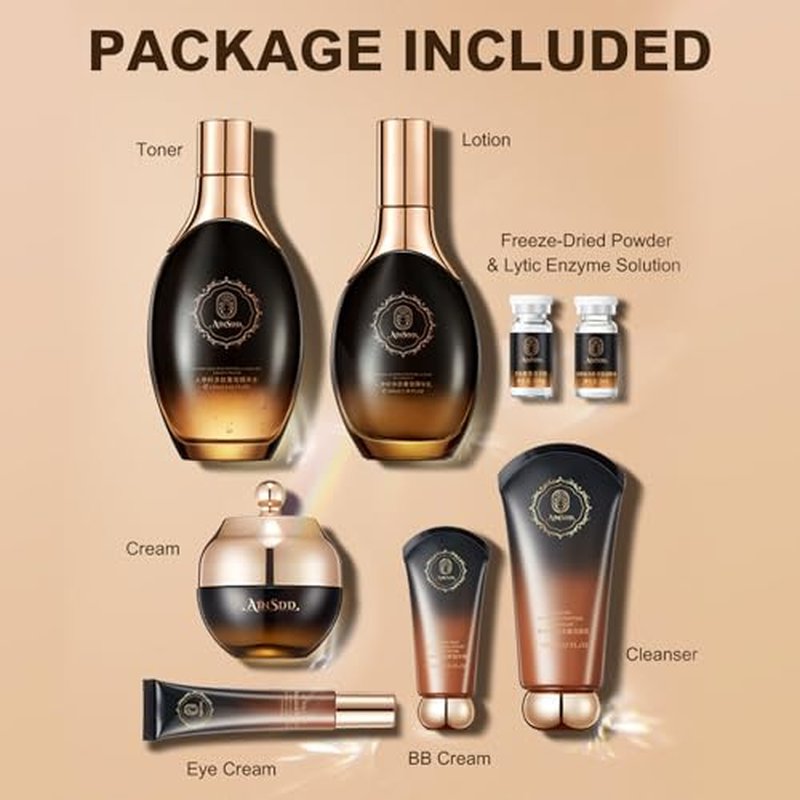 Anti-Aging Skin Care Set 12-In-1 Skin Care Routine Kit For Women Christmas Gift Valentine's Day Gift