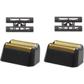 Pro 5 Star Series Finale Shaver Replacement Foil and Cutter Bar Assembly Compatible with wahl Shaver Model 7031-100/7043-100-For men's shaving- 2Pcs Black