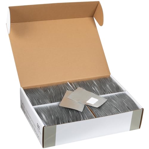 500 Count Gel Polish Removal Wraps - Embossed Foil & Cotton Pads for Nail Art Removal - 4" x 2.9" - Variation of THIS listing