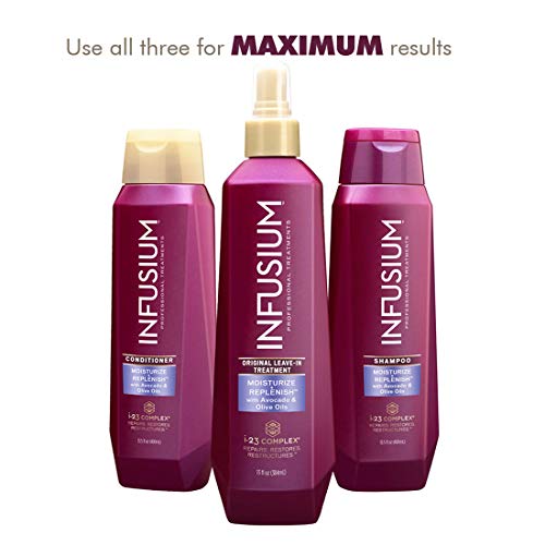 Infusium 23 Moisturizing Leave-In Hair Conditioner Spray 13oz Pack of 2