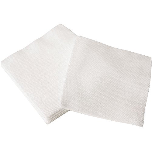 All-Purpose Lint-Free Cotton Facial Wipes 200 Pack - 4x4 Inches, 6 Packs