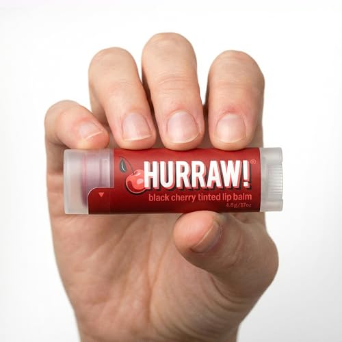 Hurraw! Lip Balm Bundle - 6 Organic Vegan Tinted & Tinted Lip Balms - Staff Favorites