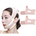 Chin Strap for Sleeping, V Line Chin Face Lifting Mask, Double Chin Reducer Eliminator for Women, Jawline Mask with Breathable & Comfortable Design, Face Wrap for Overnight Skincare (2pcs)