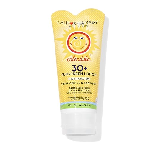 Mineral-Based Baby Sunscreen SPF 30+ Travel Size with Lavender Scent