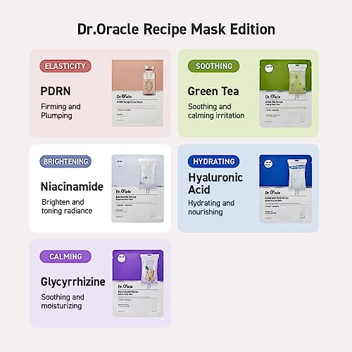 Niacinamide Sheet Mask 10 Pack - Brightening Korean Skin Care