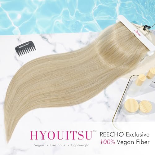 28 Inch Thick Clip-In Hair Extensions Set - Medium Blonde, 4 Pieces, 320g Variation of THIS listing