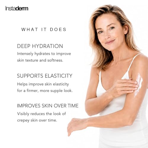 Crepey Skin Firming Body Cream - Anti-Aging Moisturizer for Arms, Legs & Neck