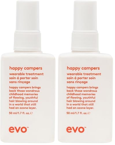 EVO Happy Campers Wearable Hair Treatment 1.7 Fl Oz Pack of 2 - Strengthen & Protect