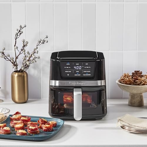 Cuisinart 2.6 Qt. Compact Air Fryer with Window - Stainless Steel & Black