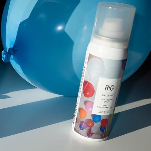 R+Co BALLOON Dry Volume Spray ? Lightweight Hair Volumizer, Adds Lift & Texture, All Hair Types