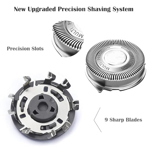 SH50/52 Replacement Blades Compatible with Noreclo Series 5000 Razors, Series 5000 SH50 Replacement Shaving Heads Blade for Electric Razor Series 5000 (S5xxx) ATXX (S5xxx) PTXX (PT8xx, PT7xx)