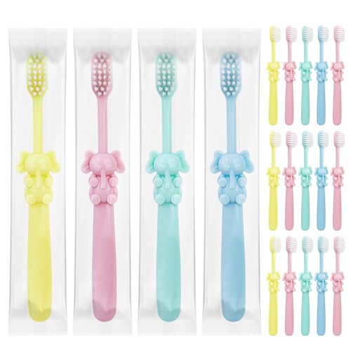 100 Pcs Disposable Kids Toothbrushes Bulk Individually Wrapped – SLequipo