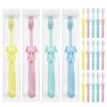 100 Pcs Disposable Kids Toothbrushes Bulk Individually Wrapped – SLequipo