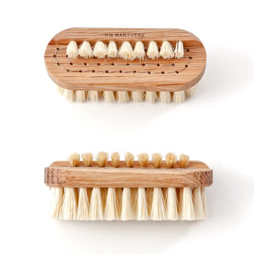 Handcrafted Dual Surface Nail Brush By Iris Hantverk
