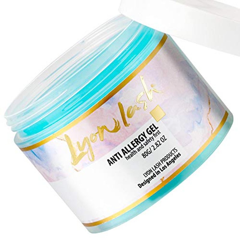 Lyon Lash Anti Allergy Gel Air Refresher | Absorb Fume & Odor from Lash Adhesive | Less Stinging and Headache After Use | Suitable For Classic & Volume Lashing | Eyelash Extension Supplies & Tools