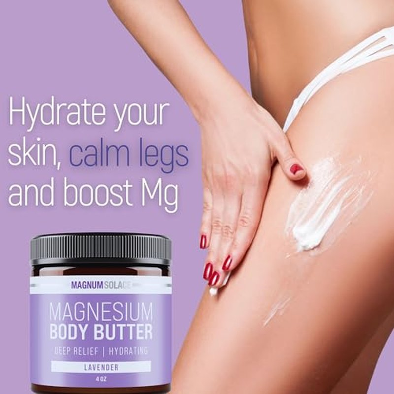 3 Pack: Arnica Magnesium Lotion and Body Butter - Triple Combo Pack (3 Items)