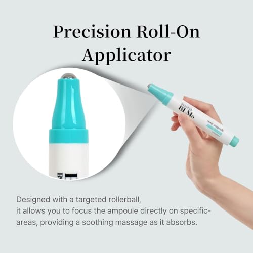 Hair Growth Serum Roll-On for Thinning Hair & Scalp Health - Clinically Proven, DHT Balance Support, Korean Formula, 0.5 fl oz