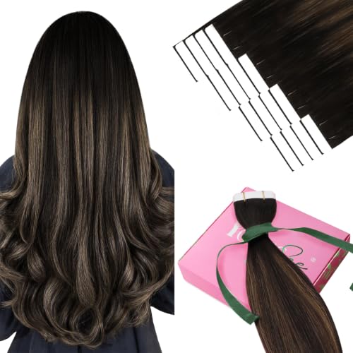 YoungSee Tape-In Hair Extensions 20 Inch for Wedding - Variation #Tape-A-#2/2/6