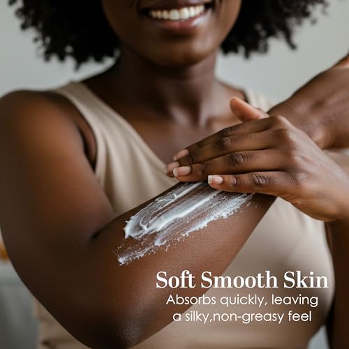 Natural Shea Butter Lemon Sage Body Butter for Dry Skin Moisturizer