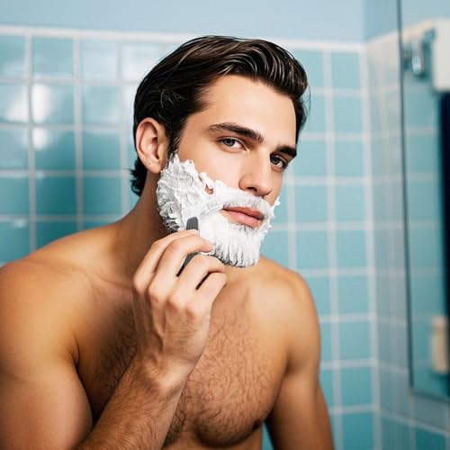 Disposable Razors Bulk 100-Pack with Shaving Cream - Travel Safe & Hygienic