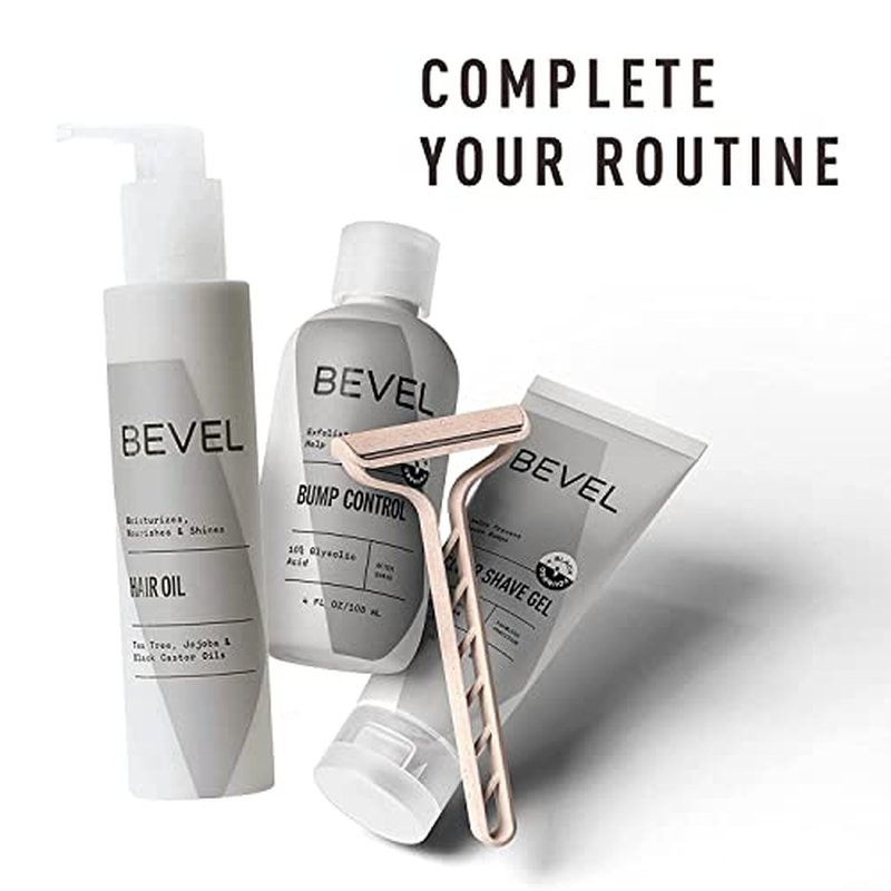 Bevel Essentials Disposable Safety Razors for Men, Double Edge Stainless Steel Blade Helps Prevent Nicks and Razor Bumps, Travel Essentials, 5 Count (Pack of 2)