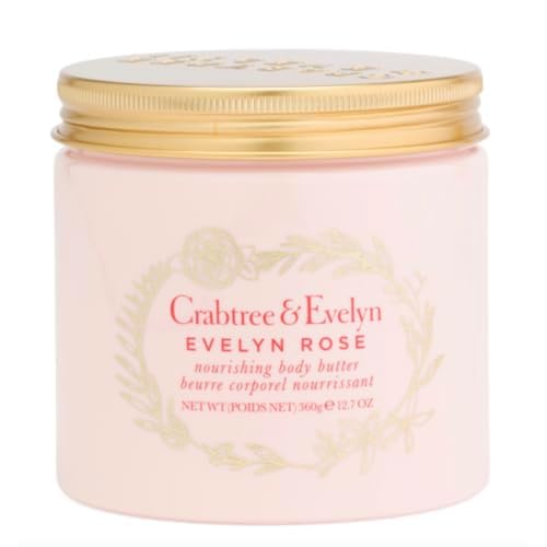 Crabtree & Evelyn Evelyn Rose Body Butter 12.7 oz.