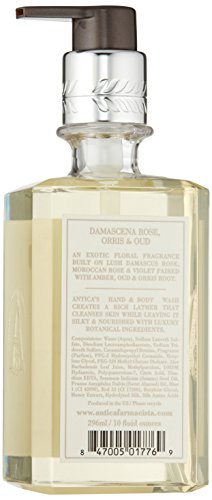 Luxury Floral Hand & Body Wash with Damascena Rose & Oud – 10 fl oz