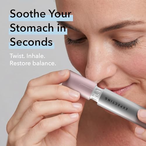 Pregnancy Aromatic Inhaler for Morning Sickness & Nausea - Natural Vapor Nasal Stick, 2.25ml