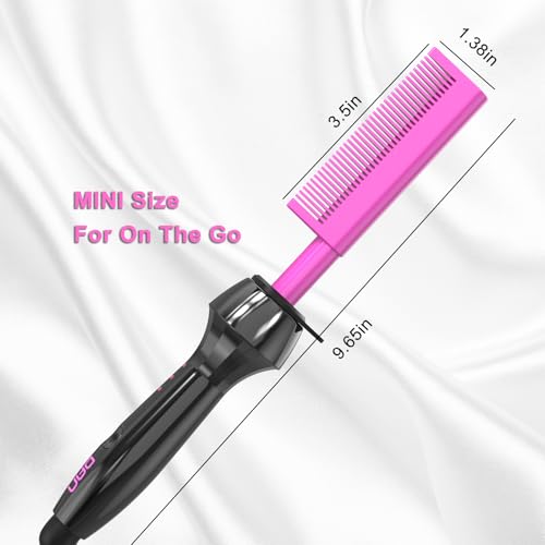 Red Dan 500°F Hot Comb for Wigs & Black Hair - Electric Styling Tool