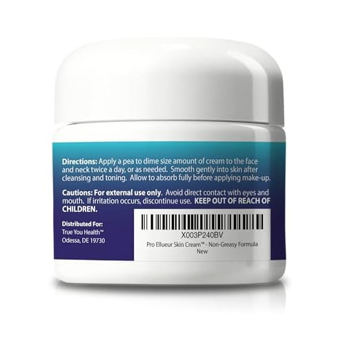 Pro Ellueur Skin Cream - Anti-Wrinkle Cream - Two Month Supply - Advanced Skin Firming Technology to Help Reduce Signs of Aging - Lift, Firm, Tighten - Lasting Hydration - Non-Greasy Formula