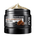 Men's Face Scrub with Coffee Extract, AHA & BHA - Deep Exfoliating & Pre-Shave (8.46 Fl Oz) - Variation of THIS Listing