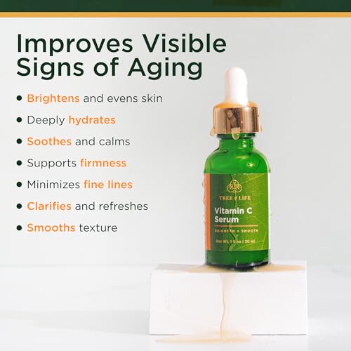 Vitamin C Serum for Face - 1 Fl Oz Pack of 2 - Dark Spots & Brightening