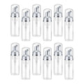 Natural Farms 2 oz Plastic Black Boston BPA FREE Bottles - 12 Pack Empty Refillable Containers - Essential Oils Cleaning Products - Aromatherapy | Black Fine Mist Sprayers - Made in the USA