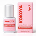 KOKOYA Beauty Eyelash Extension Glue 5mL/0.17 fl oz ? Salon Pro Lash Glue for Eyelash Extensions | Super Strong Hold Eyelash Adhesive | Long Lasting Up to 8 Weeks, 0.5-1 Second Fast Drying, Black