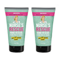 Hand Cream Set - Walton Wood Farm Nurse's Rescue 2 Pack, 2 oz Travel Size, Moisturizing Shea & Cocoa Butter, Green Tea Extract