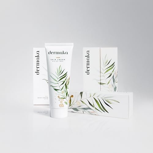 Dermaka Skin Care Cream (4oz) - Natural Arnica Montana & Bromelain Formula for Bruising, Swelling, and Post-Surgery Recovery - Moisturizer for Sensitive Skin with Vitamin A & E