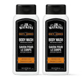 Men's Body Wash with Bergamot & Oak - 18 Fl Oz, Pack of 2 - Hydrating & Nourishing