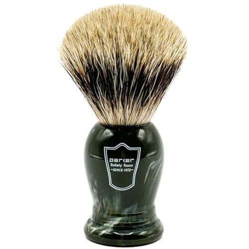 Parker The King Oversized 3-Band Badger Shaving Brush - Premium Lather & Gift