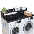 Black VEVOR Laundry Countertop with 2 Drawers & Shelf for Washer Dryer 54in