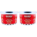 Waxness Russian Pearl Soft Wax Tin ? Pack of 2¡¿ 14 oz (397 g) ? Rosin-Free Soft Wax with Creamy Texture and Skin Visibility, Professional Use ? Made in Italy