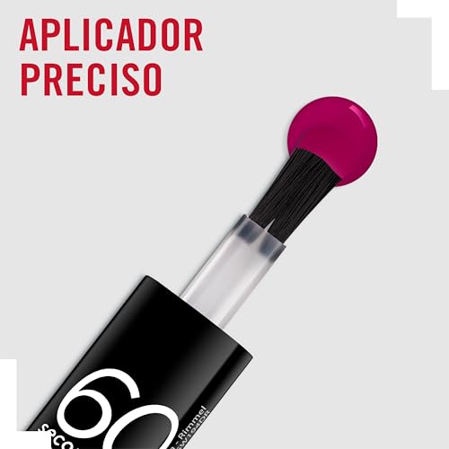 Rimmel London 60 Seconds Super Shine Nail Lacquer 340 Berries And Cream