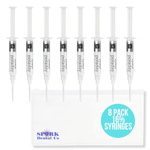Gel Syringe Pack 8 Count 16% Carbamide Peroxide