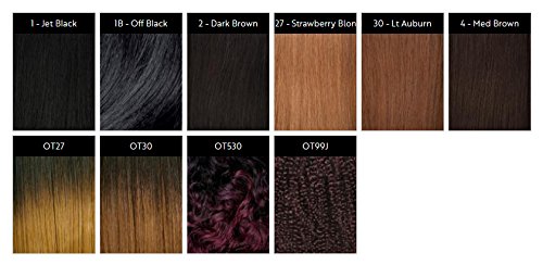 Organique Mastermix Deep Loose Weave Hair Extensions 3PCS 18/20/22 Inch Jet Black