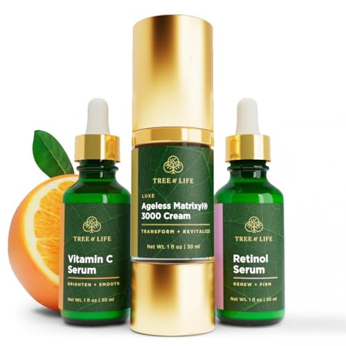 Rejuvenation Collection - Vitamin C & Retinol Skin Care Set - 3 Pieces