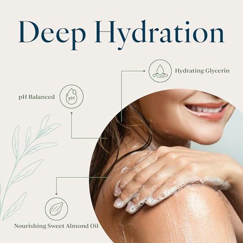 Moisturizing Almond Oil Body Wash with Linden Fragrance - Sensitive Skin